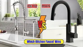 MOEN против DELTA: какой кухонный смеситель победит?