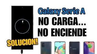 SAMSUNG GALAXY No CARGA, NO ENCIENDE (SOLUCI&Oacute;N) GALAXY A21, A50, A20, A02, A30, A31, A71, A72, A52
