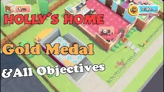 Moving Out - Holly&rsquo;s Home: Gold Medal & All Objectives (Solo)