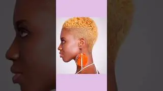 black women short haircuts on natural hair #shorts #naturalhair #haircut #shorthairstyles