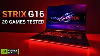 Asus Rog Strix G16 (2023) | Gameplay Review / 20 Games Tested