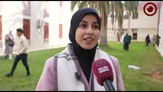حملة تشجير في كلية الهندسة بجامعة طرابلس
