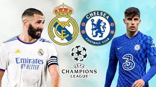 Real madrid VS Chelsea 💥UEFA CHAMPIONS LEAGUE 🔥LIVE FIFA22 GAMEPLAY