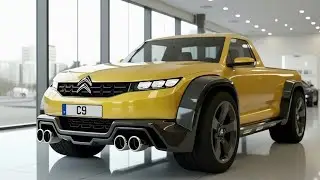 🔥Citroën C9 Pickup 2026 : le nouveau monstre du segment pickup !