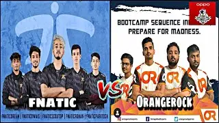 PUBG MOBILE ALL STARS 2019 DAY 1 | FNATIC VS ORANGEROCK ESPORTS | INTENSE FIGHT