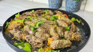 وصفة كفته لحم سريعه وسهله و لذيذه جدا جربوها
