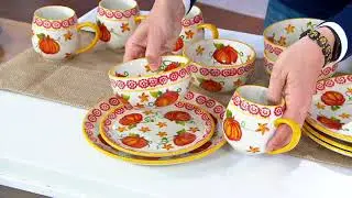 Temp-tations 16-Piece Essential Dinnerware Set on QVC