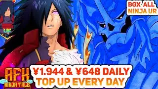 AFK Ninja Tale Private Server  - Free Top Up &yen;1.944 , Daily &yen;648 , All Ninja UR GIFT BOX