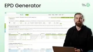 EPD Generator &mdash; Create industry-wide ISO & EN-compliant EPDs | One Click LCA