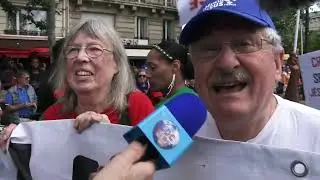 Marche pour Jésus. Plus de 21 000 chrétiens dans les rues de la capitale. Paris/France - 25 Mai 2024