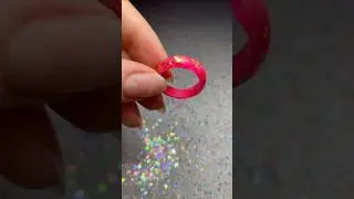 💍💍💍 #ring #nailpolish #diy #diycrafts #jewellery #jewelrymaking #jewellerydesign #jewelry