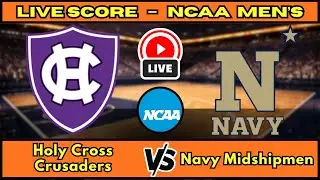 🔴 LIVE: Holy Cross at Navy | NCAA Men's Basketball Scoreboard | Patriot League | Jan 21