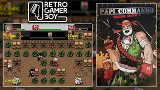 [RetroGamerBoy - Homebrews] PAPI COMMANDO: Second Blood (Megadrive)