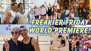 Freakier Friday World Premiere VLOG | My Disney Trip + Meeting the Cast!