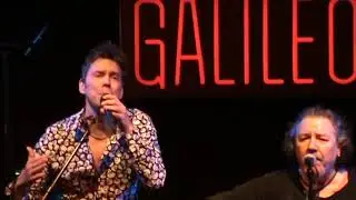 Pablo Perea con Carlos Goñi - Faro de Lisboa