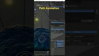Blender 3D Path Animation Tutorial  Shorts