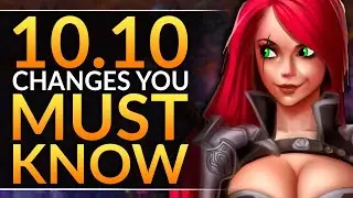 NEW Patch 10.10 MUST Know Changes, BUFFS, NERFS, Reworks and Meta Tips | League of Legends Pro Guide