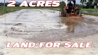 2 ACRES PADDY LAND FOR SALE | AGRICULTURAL LAND | MUD LEVELING IN PADDY FIELD WITH MAHINDRA TRACTOR