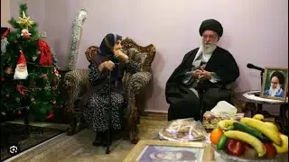 Christmas Season Iran leader visit Christian Family. موسم عيد الميلاد الزعيم الإيراني يزور عائ #Iran