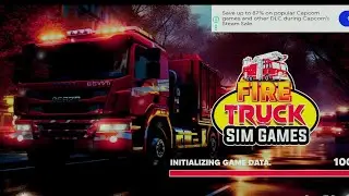 FireFighter Rescue Simulator 3D - 911 Emergency Fire Truck Rescue Simulator Game Play