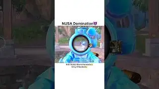 Nusa Domination😈 #bossxco #bossxcoplays #nusa #domination #bgmilive #conqueror #rankpushing