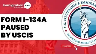FORM I-134A Paused | USCIS Pauses Form I-134A for Humanitarian Parole #I134A #uscis