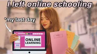 My last day of homeschooling! I left online school | Ruby Rose UK
