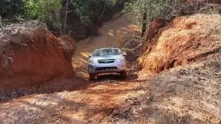 Subaru Crosstrek steep hill climb
