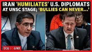 Iran &lsquo;SHAMES&rsquo; US Diplomats At A Packed UNSC Meet; &lsquo;You Think Only America Can&hellip;&rsquo; | Fiery Clash