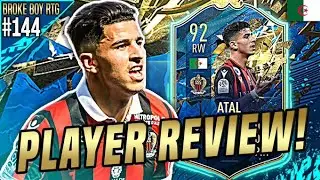 BROKE BOY RTG #144 - YOU NEED THIS CARD! 92 RATED TOTSSF ATAL REVIEW - FIFA 20 ULTIMATE TEAM
