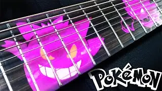 Pokemon 9 String Guitar - Full Build from Scratch