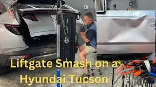 Paintless Dent Repair EPS 002 - Lexus GS part 2 | Hyundai Tucson Liftgate