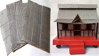 How to make Small Village house |Hut model for school project| best out of waste| Easy DIY