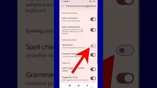 spell checker  in android phones 💥 spell check #shorts #ytshorts #andriodphone #fyp #tech #tips