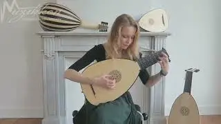 John Dowland Galliard Co Lachrimae Played By Ieva Baltmiskyte on  Renaissance Lute 8 Course Ebony.