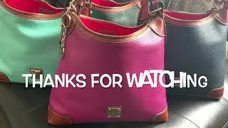 Dooney & Bourke Pebble Leather Hobo Bags Collection|#dooneyandbourke #handbags #handbagcollection