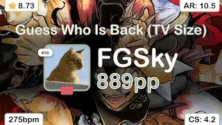 FGSky | Koda Kumi - Guess Who Is Back (TV Size) [Fiery's Extreme] 1st +NCHDFL FC 93.84% {#1 889pp}