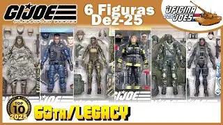 2025 Top 10: 60th/Legacy - 2020 a 2025 - GIJoe Classified - #oficinadosjoes