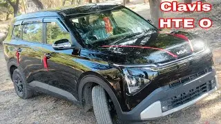 Kia. Carens clavis HTE O Petrol Variant Full Review