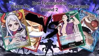 Yamato(OP06) Whitebeard(OP02) vs. Smoker(OP10) Buggy(OP09) - 5Face Win a Box Tournament Round 2
