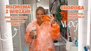 WIECZNY BAŁAGAN W DOMU | ROZMOWA Z WIDZAMI | ROZGRACAMY POKÓJ | CHOROBA | BIAŁE TRUSKAWKI | VLOG UK