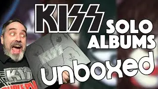 Распаковка винилового бокс-сета сольных альбомов KISS | 40-летний юбилей