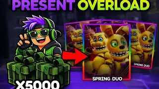 Opening 5000 presents in fnaf td 2