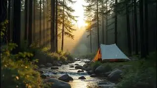 Forest Camp in Elk Country