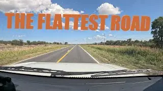 4K Scenic Time lapse South America 1: The flattest road  - Cordoba to Salta
