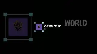 ZAID FUN WORLD FIRST INTRO