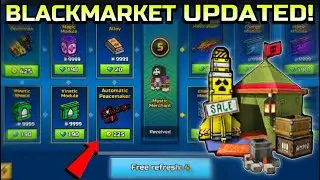 The BLACKMARKET Got UPDATED WEAPONS & MODULES! | Pixel Gun 3D