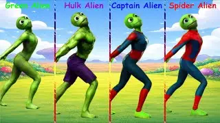 Funny Alien Dance 👽 | Dame Tu Cosita | Colorful Dance for Kids #10