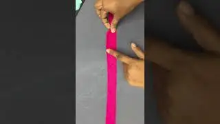 cross piece cutting and stitching