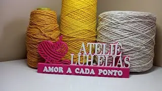 Passadeira Avulsa nos tons de amarelo maravilinda 🧶🧶🌻